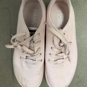 NOBULL Pale Pink Canvas Sneakers - Women